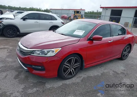 2016 Honda Accord Sport from USA, damaged, VIN 1HGCR2F69GA069009